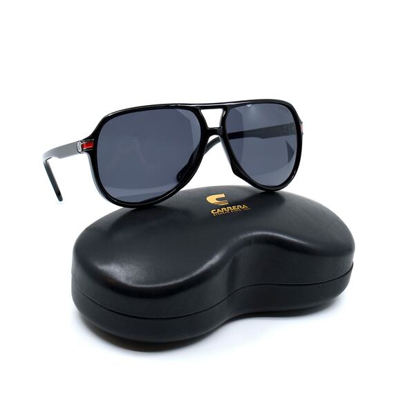 NEW CARRERA 1045/S BLACK GREY GRADIENT AUTHENTIC SUNGLASSES - Picture 4 of 11